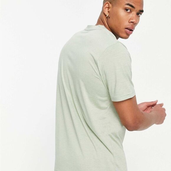 PUMA Training Favorite Heather large logo t-shirt in light gray size‎ S/P NWT - Picture 4 of 8